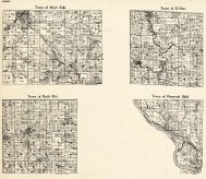 Pierce County - River Falls, El Paso, Rock Elm, Diamond Bluff, Wisconsin State Atlas 1930c
